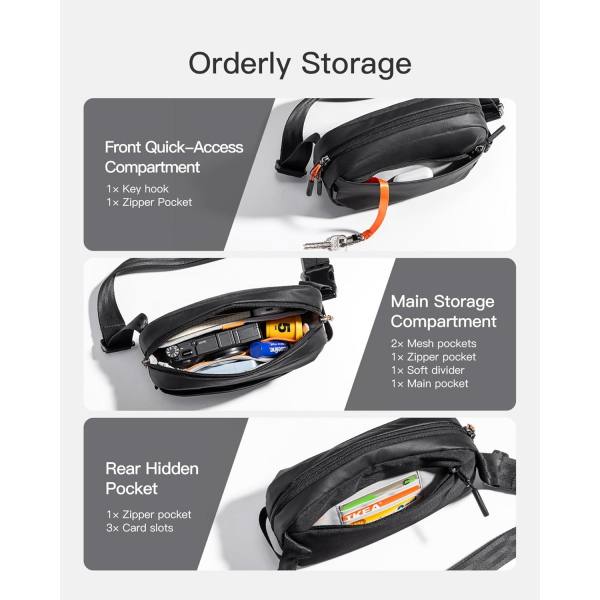 Inateck X-Mini Askl anta -Black 