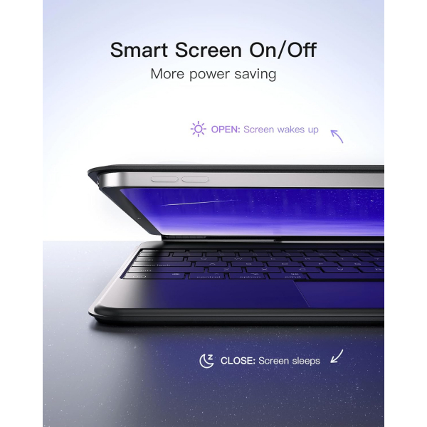 Inateck iPad Air/Pro Klavyeli Klf(13-12.9 in)