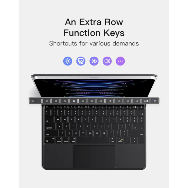 Inateck iPad Air/Pro Klavyeli Klf(13-12.9 in)