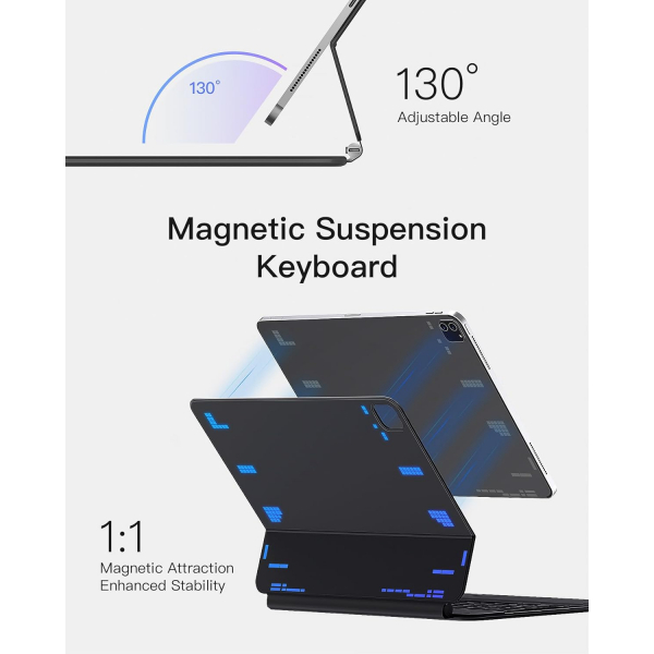 Inateck iPad Air/Pro Klavyeli Klf(13-12.9 in)