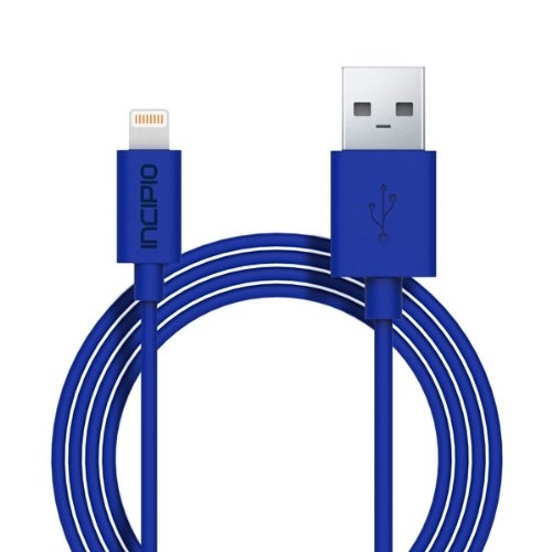 Incipio Apple MFI Lightning Kablo (1 Metre)-Blue
