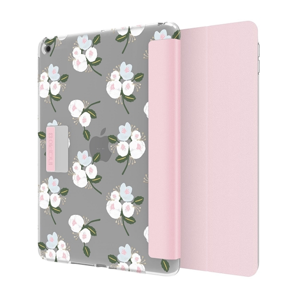 Incipio Apple iPad Design Serisi Katlanr Klf (9.7 in)- Cool Blossom