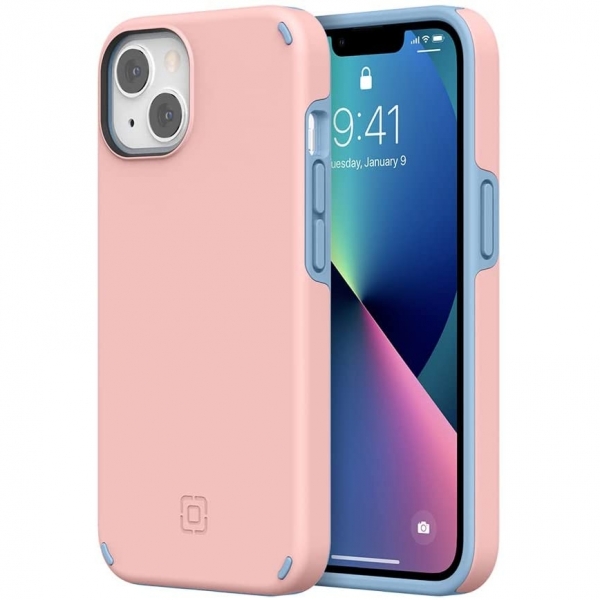 Incipio Duo Serisi iPhone 13 Klf (MIL-STD-810G)-Pink