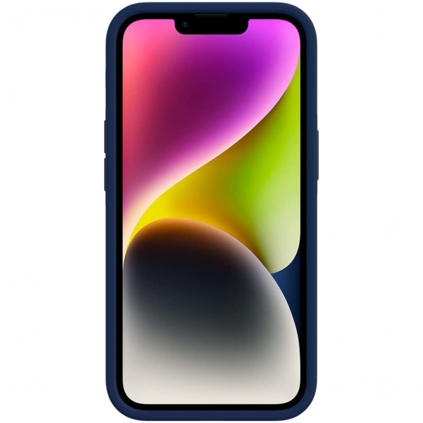 Incipio Duo Serisi iPhone 14 Klf (MIL-STD-810G)-Midnight Navy/Inkwell Blue