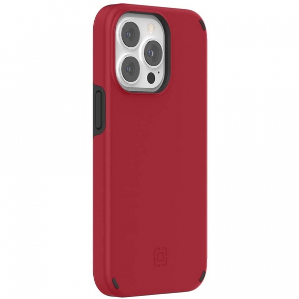 Incipio Duo Serisi iPhone 13 Pro Max Kılıf (MIL-STD-810G)-Red