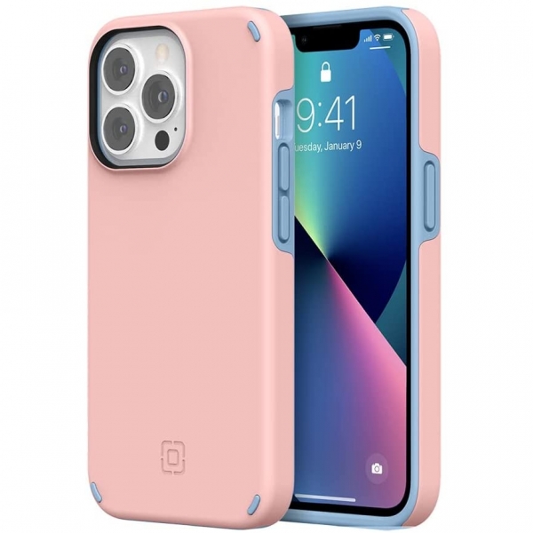 Incipio Duo Serisi iPhone 13 Pro Max Klf (MIL-STD-810G)-Pink