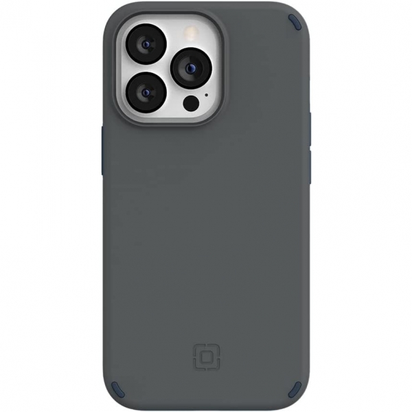Incipio Duo Serisi iPhone 13 Pro Kılıf (MIL-STD-810G)-Grey
