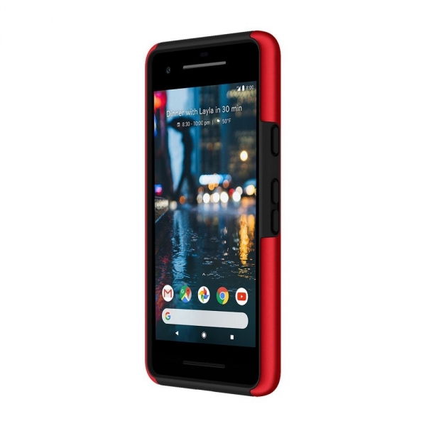 Incipio Google Pixel 2 Dualpro Klf-Iridescent Red And Black
