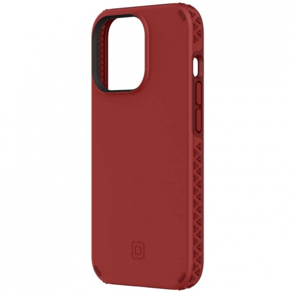 Incipio Grip Serisi iPhone 13 Pro Max Klf (MIL-STD-810G)-Red