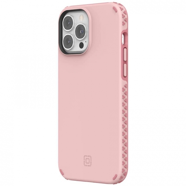 Incipio Grip Serisi iPhone 13 Pro Max Klf (MIL-STD-810G)-Blush Pink