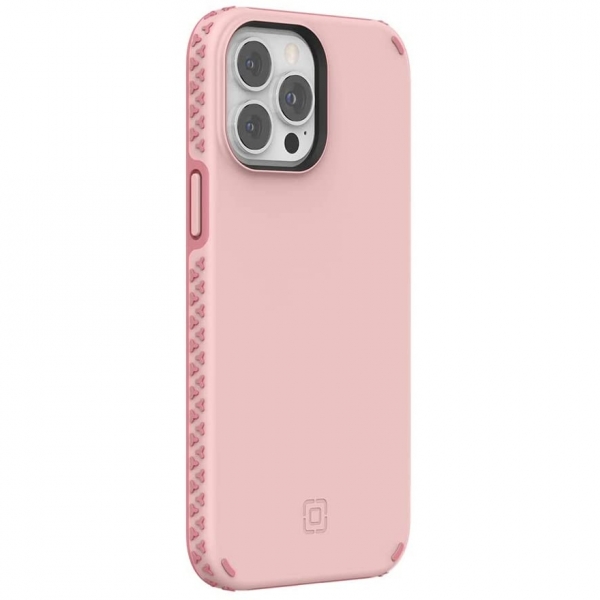 Incipio Grip Serisi iPhone 13 Pro Max Klf (MIL-STD-810G)-Blush Pink