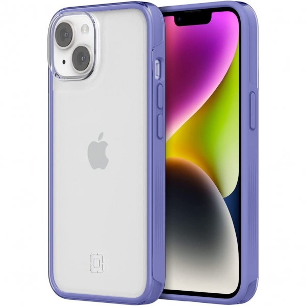 Incipio Organicore Serisi iPhone 14 Klf-Lavender Violet/Clear