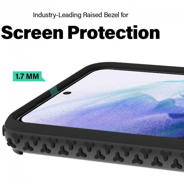 Incipio Samsung Galaxy S21 Grip Serisi Klf (MIL-STD-810G)-Black