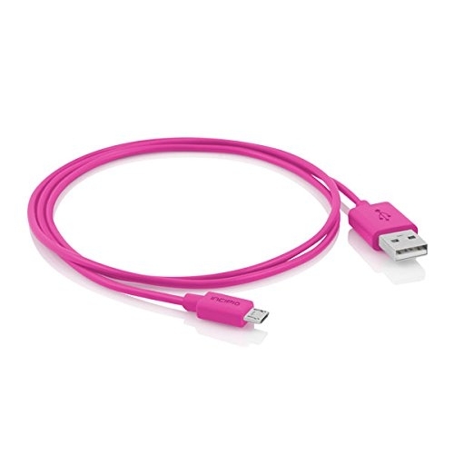 Incipio Soft Mikro USB Kablo (1 Metre)-Pink