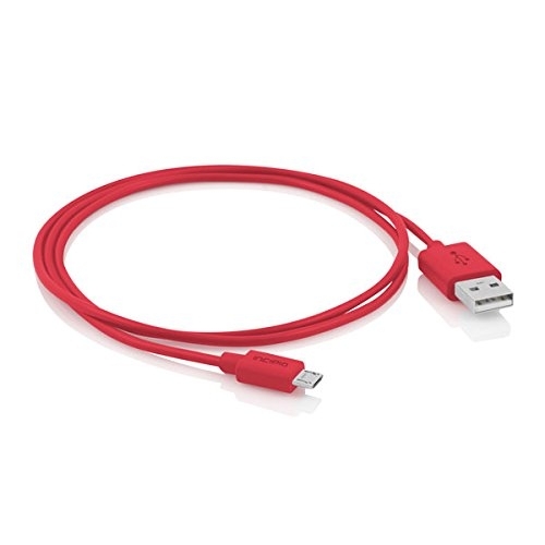 Incipio Soft Mikro USB Kablo (1 Metre)-Red