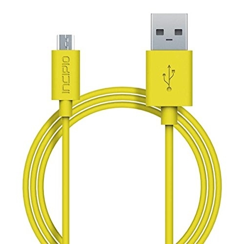Incipio Soft Mikro USB Kablo (1 Metre)-Yellow