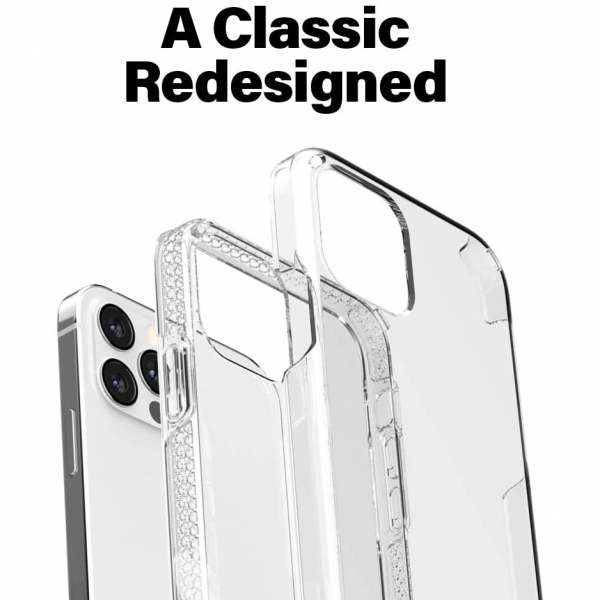 Incipio iPhone 12 Duo Serisi Klf (MIL-STD-810G)-Clear/Clear