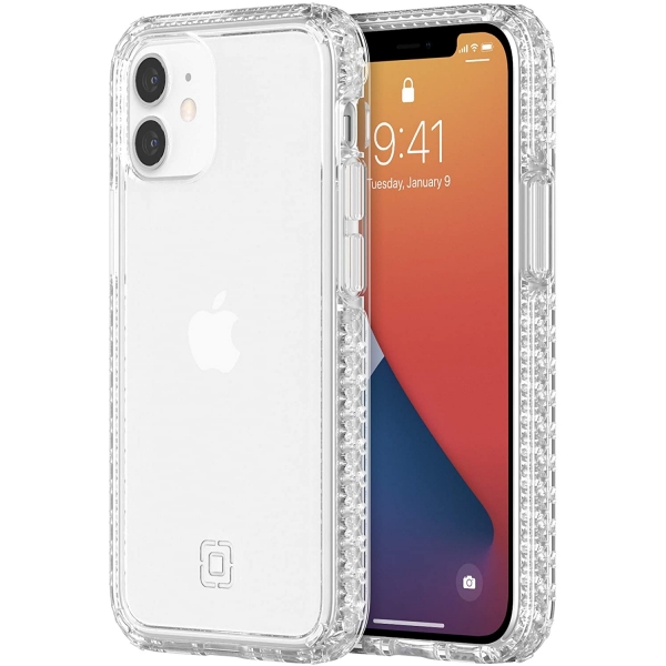 Incipio iPhone 12 Mini Grip Serisi Klf (MIL-STD-810G)-Clear