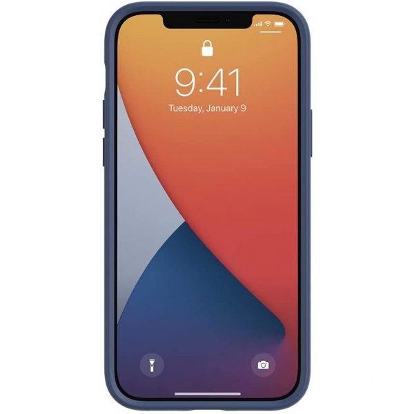  Incipio iPhone 12 Mini Stashback Kart B�lmeli K�l�f (MIL-STD-810G)-Midnight Navy
