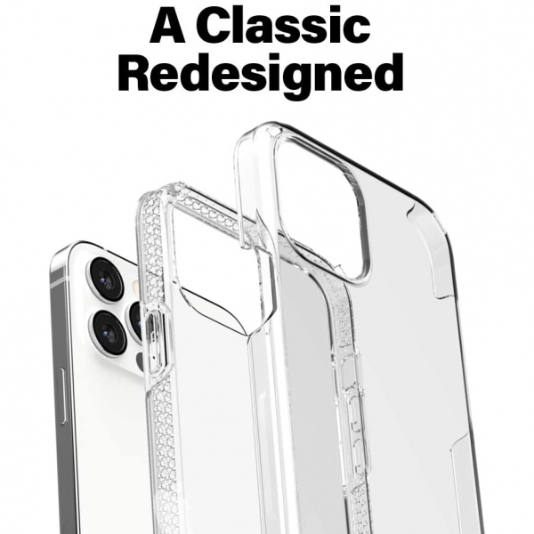 Incipio iPhone 12 Pro Max Duo Serisi Klf (MIL-STD-810G)- Clear/Clear