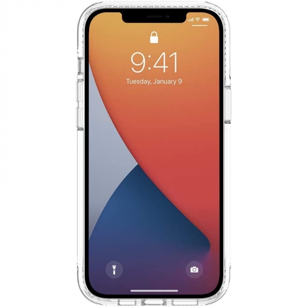 Incipio iPhone 12 Pro Max Grip Serisi Klf (MIL-STD-810G)-Clear