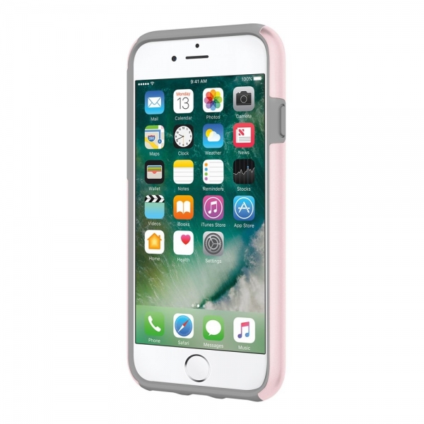 Incipio iPhone 8 DualPro Serisi Klf-Iridescent Rose Quartz