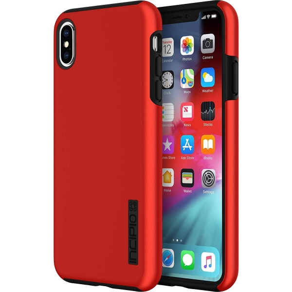 Incipio iPhone XS Max Dualpro Klf (MIL-STD-810G)-Iridescent Red