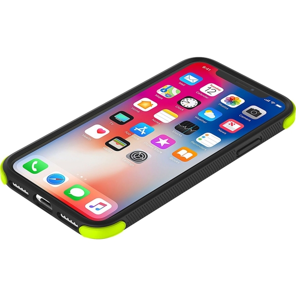 Incipio iPhone X Colored Klf-Volt Black And Clear