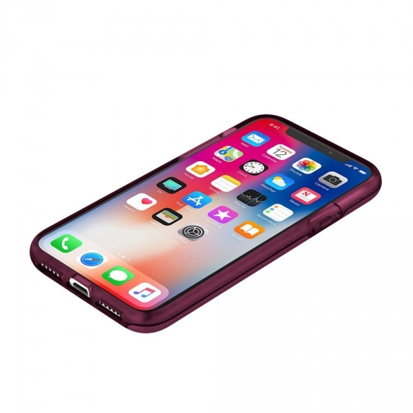 Incipio iPhone X Haven Klf (MIL-STD-810G)-Merlot