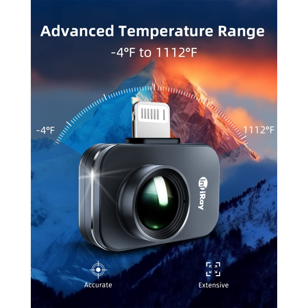 InfiRay P2 Pro Plus �OS Uyumlu Termal Kamera 