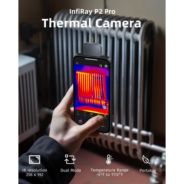 InfiRay P2 Pro Plus �OS Uyumlu Termal Kamera 