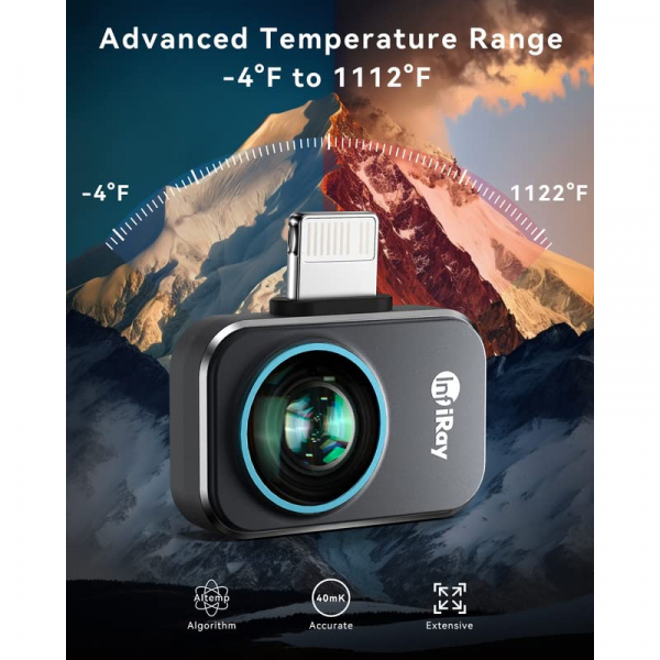 InfiRay P2 Pro IOS Uyumlu Termal Kamera 