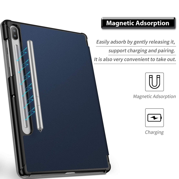 Infiland Samsung Galaxy Tab S6 Klf (10.5 in)-Navy