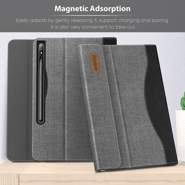 Infland Galaxy Tab S8 Plus Klf-Gray