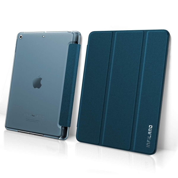 Infiland iPad Kalem B�lmeli K�l�f (10.2 in�)(7.Nesil)-Navy