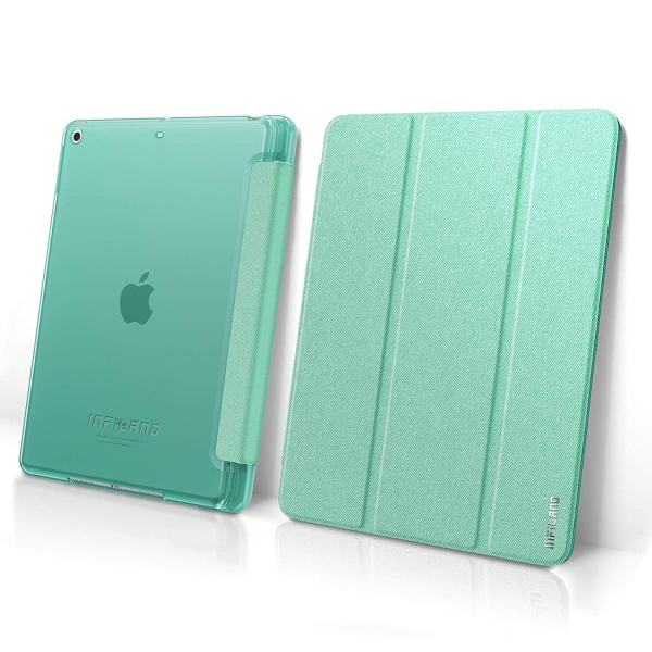Infiland iPad Kalem B�lmeli K�l�f (10.2 in�)(7.Nesil)-Mint