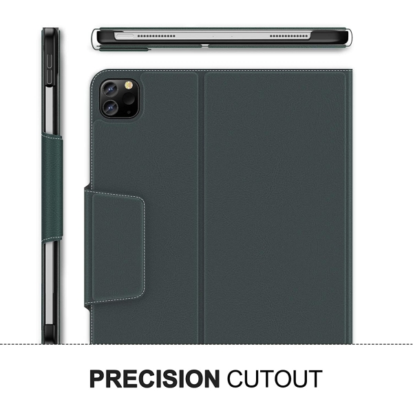 Infiland iPad Pro Standl Klf (11 in)(2.Nesil)-Dark Green