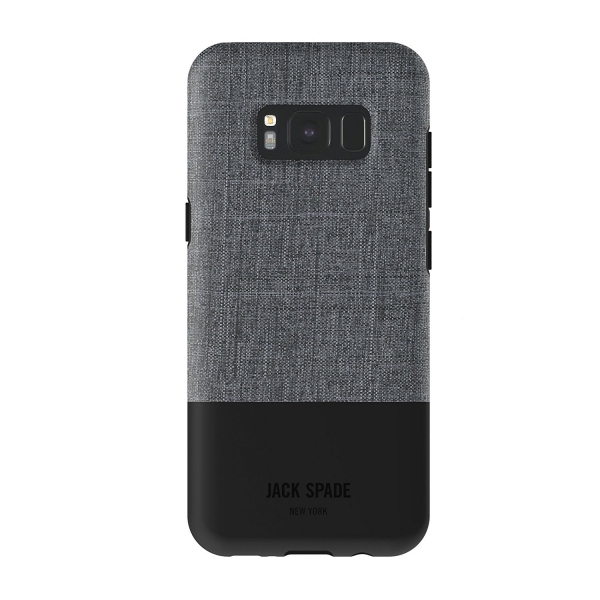 JACK SPADE Samsung Galaxy S8 Klf-Tech Oxford Gray Black