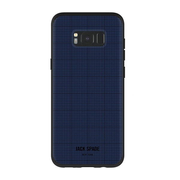 JACK SPADE Samsung Galaxy S8 Plus K�l�f-Graph Check Navy