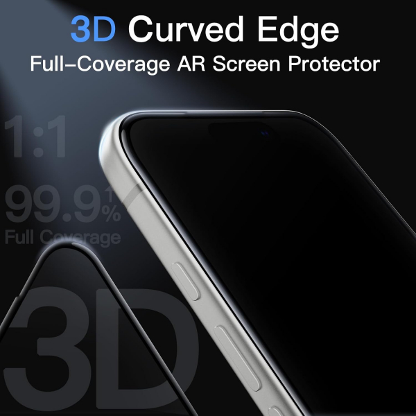 JETech Anti-Reflective iPhone 18 Pro Max Ekran Koruyucu