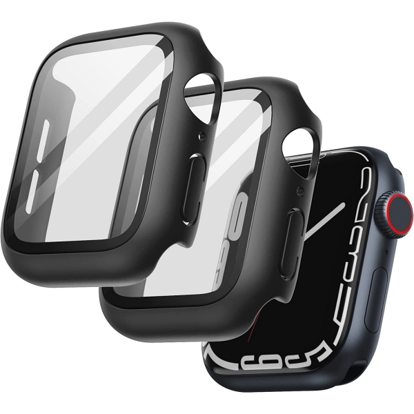 JETech Apple Watch 9/8/7 45mm Bumper Klf-Black