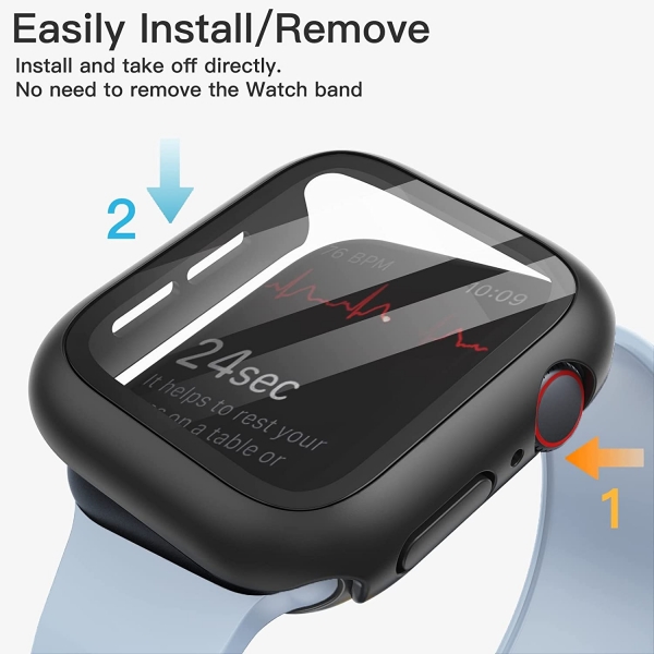 JETech Apple Watch 9/8/7 45mm Bumper Klf-Blue