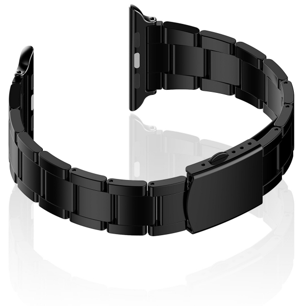 JETech Apple Watch Paslanmaz elik Kay (42mm)-Black