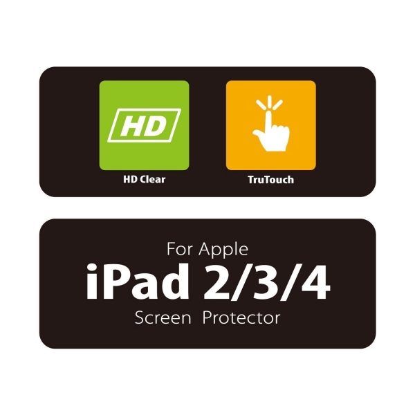 JETech Apple iPad 2/3/4 Ekran Koruyucu Film (2 Adet)