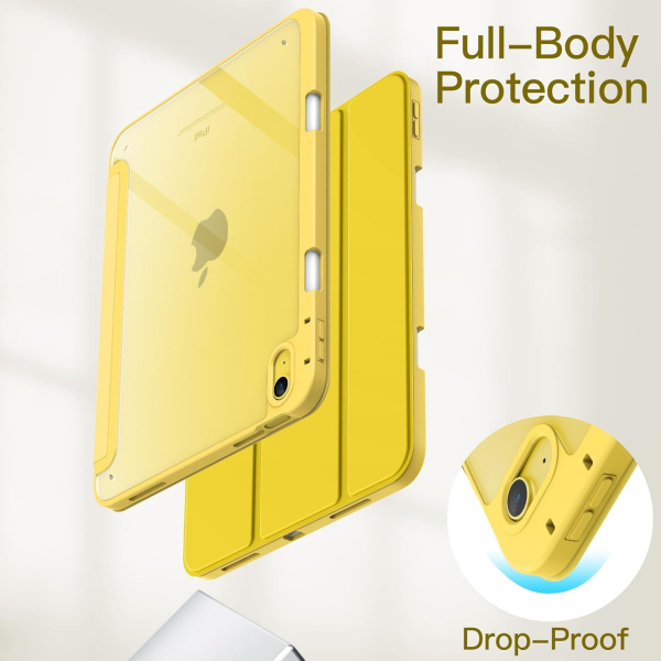JETech Apple iPad A16 Standl Klf (10/11.Nesil)-Yellow