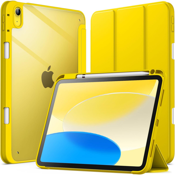 JETech Apple iPad A16 Standl Klf (10/11.Nesil)-Yellow