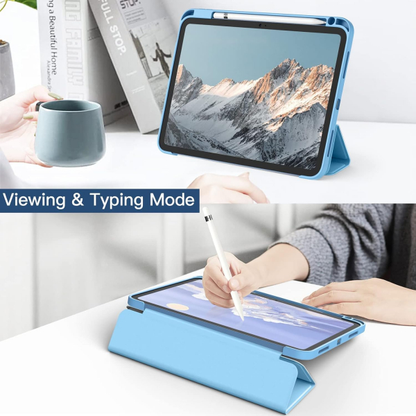 JETech Apple iPad A16 Standl Klf (10/11.Nesil)-Sky Blue
