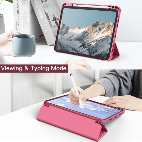 JETech Apple iPad A16 Standl Klf (10/11.Nesil)-Pink
