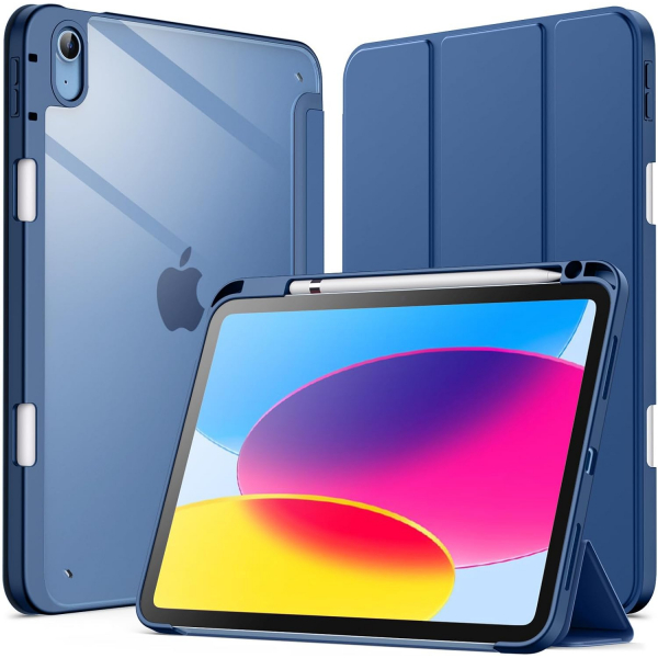 JETech Apple iPad A16 Standl Klf (10/11.Nesil)-Navy 