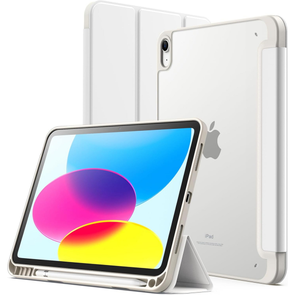 JETech Apple iPad A16 Mat Klf (10/11.Nesil)-White